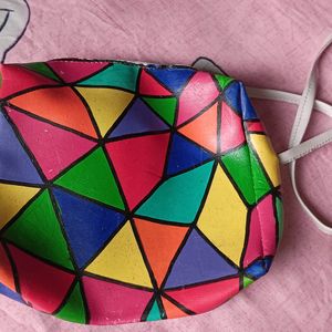 Multicolored Slingbag