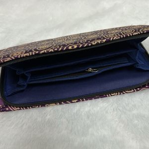 Hand Wallet Purple Colour