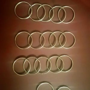 Hard Base Metal Ring 50 Pcs