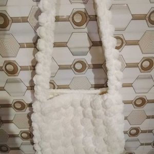 Crochet Cloud Cross Body Bag