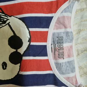 Cute Snoopy Baby Tee