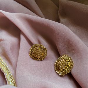 Golden Colour Ear Stud