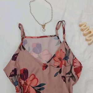 Floral Printed Tank Top