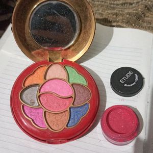 Glitter Eyeshadow Palette - Multicolour -craft Use