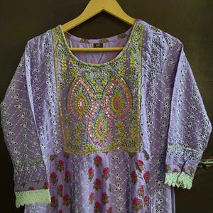 NewUnused PureCotton Anarkali Suit