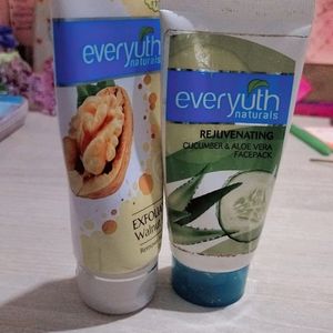 Everyuth Face Scrub & Pack