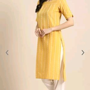 Yellow Kurti