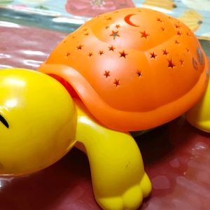 Musical Turtle Toy With Night Lamp