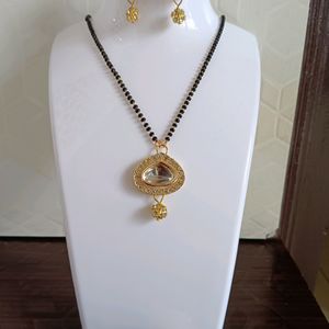 Kundan Mangalsutra Set