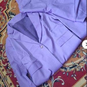 Lavender Business Suit