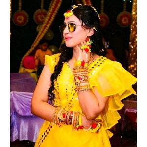 Haldi Ceremony Bridal Lehenga