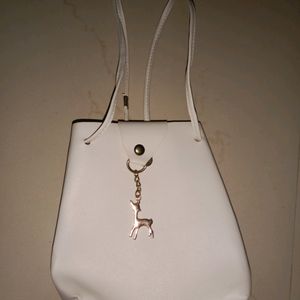 White Sling Bag