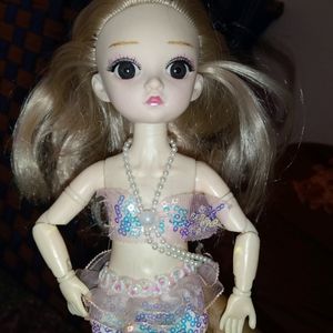 Full Movable Marmaid Korian Doll