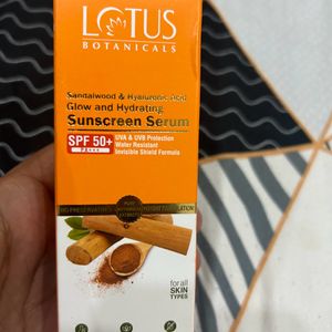 Lotus Botanicals SPF 50 Sunscreen Serum