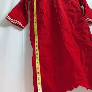 Traditional Red Kurti