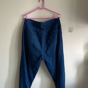 Wide leg jeans