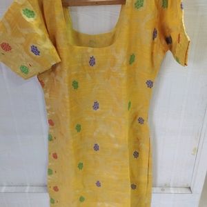 Yellow Kurti