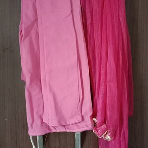 Pink Anarkali Suit