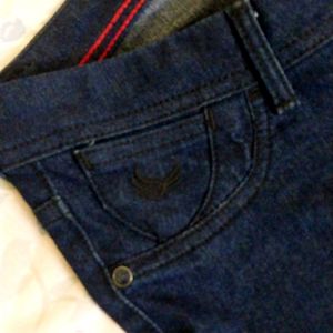 Blue Denim Skin Fit Jeans Flying Machine