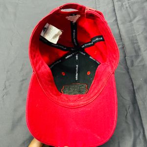 🇨🇳Adidas Manchester United Red cap Rare