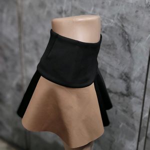 Black/Brown Short Skirt