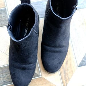 Suede leather Fentacia Mens Shoes