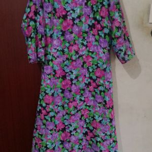 Floral Multicolour Kurti