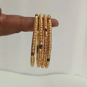 2x8 Thin Design Best Quality Golden Plated 4 Pcs