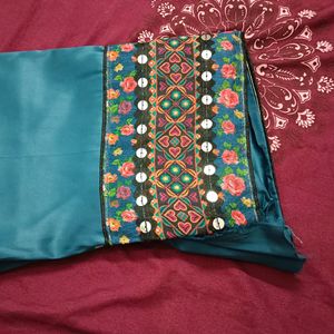 New Unstitched Suit Dress Material With Dupatta