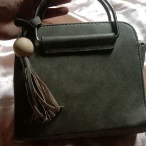 Grey Handbag