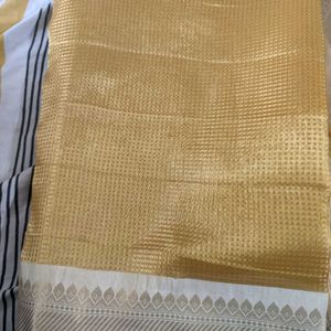 Gold Jarugai Saree