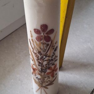 Pressed Dry Flower Candle