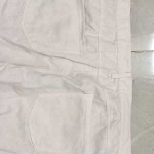 White Jeans Women36-38 Size