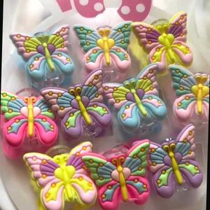 Butterfly Hair Clips - 10