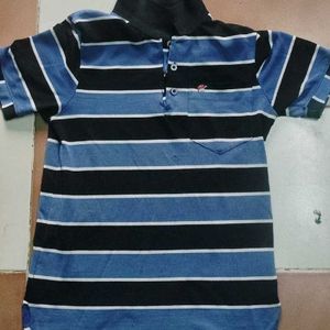 MENS SOLID POLO T SHIRT