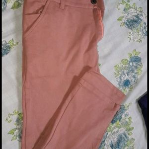 Peach Colour Trouser