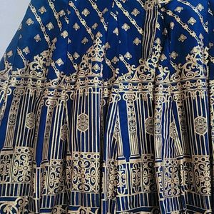 Ethnic Knee Length Skirt