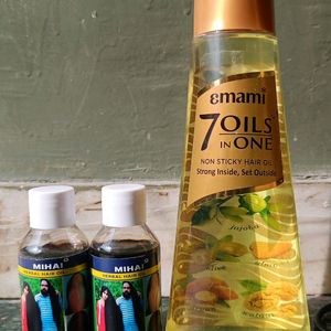 Emami 500ml & Mihai Oil 2 Bottle