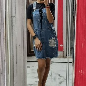 Denim Korean Dungaree