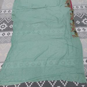 Sea Green Saree