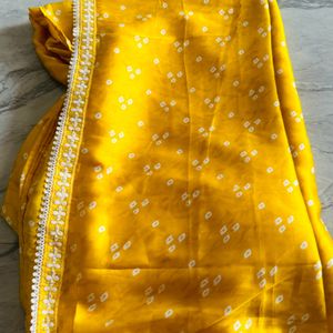 Yellow Saree