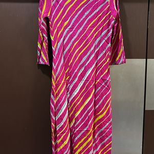 Leheriya Kurta And Leggings