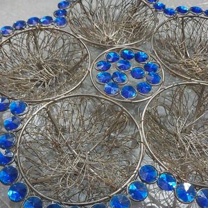 Blue Colour Dry Fruit Basket