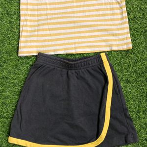 Tshirt Shorts Set