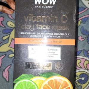 Wow Skin Science VitaminC clay Face Mask