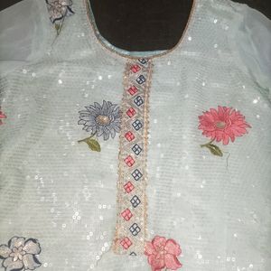 Palazo And Kurti Set