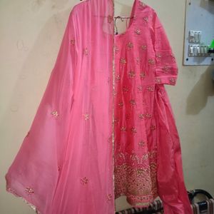 Pink Kurti Set