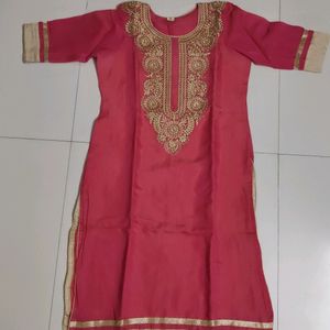 Cotton -silk Kurti