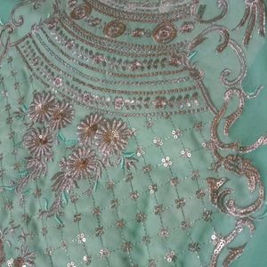 Very Beautiful Heavy Embroidered Dress Material