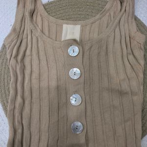 H&M Ribbed Vest Top